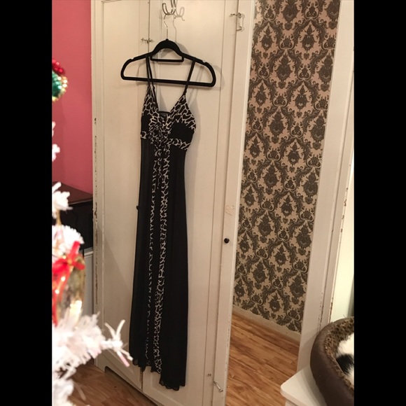 NWOT Sexy Maxi Safari Print Nighty Sheer - Picture 11 of 14